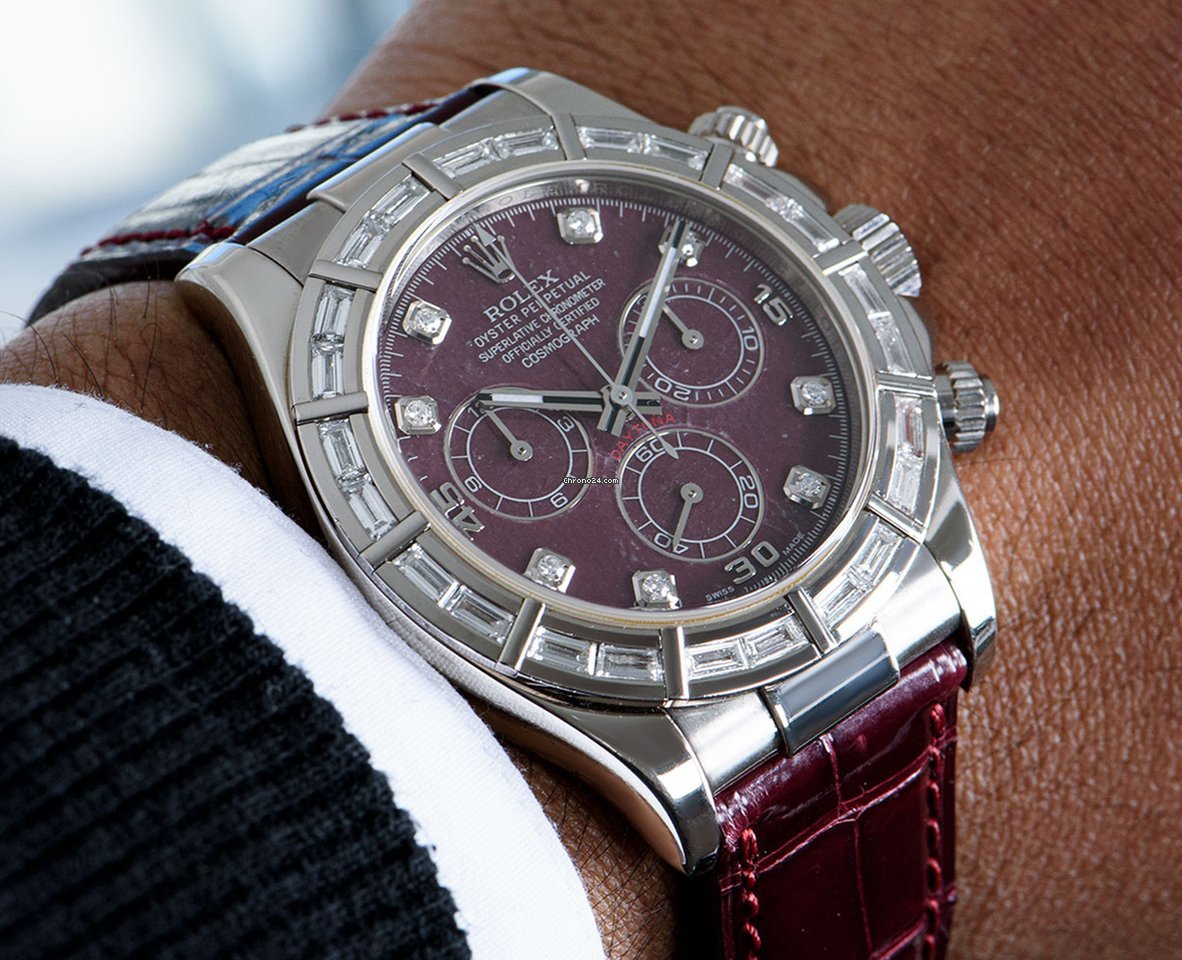 Rolex Daytona Mens watch Unisex White gold Automatic 116589 7