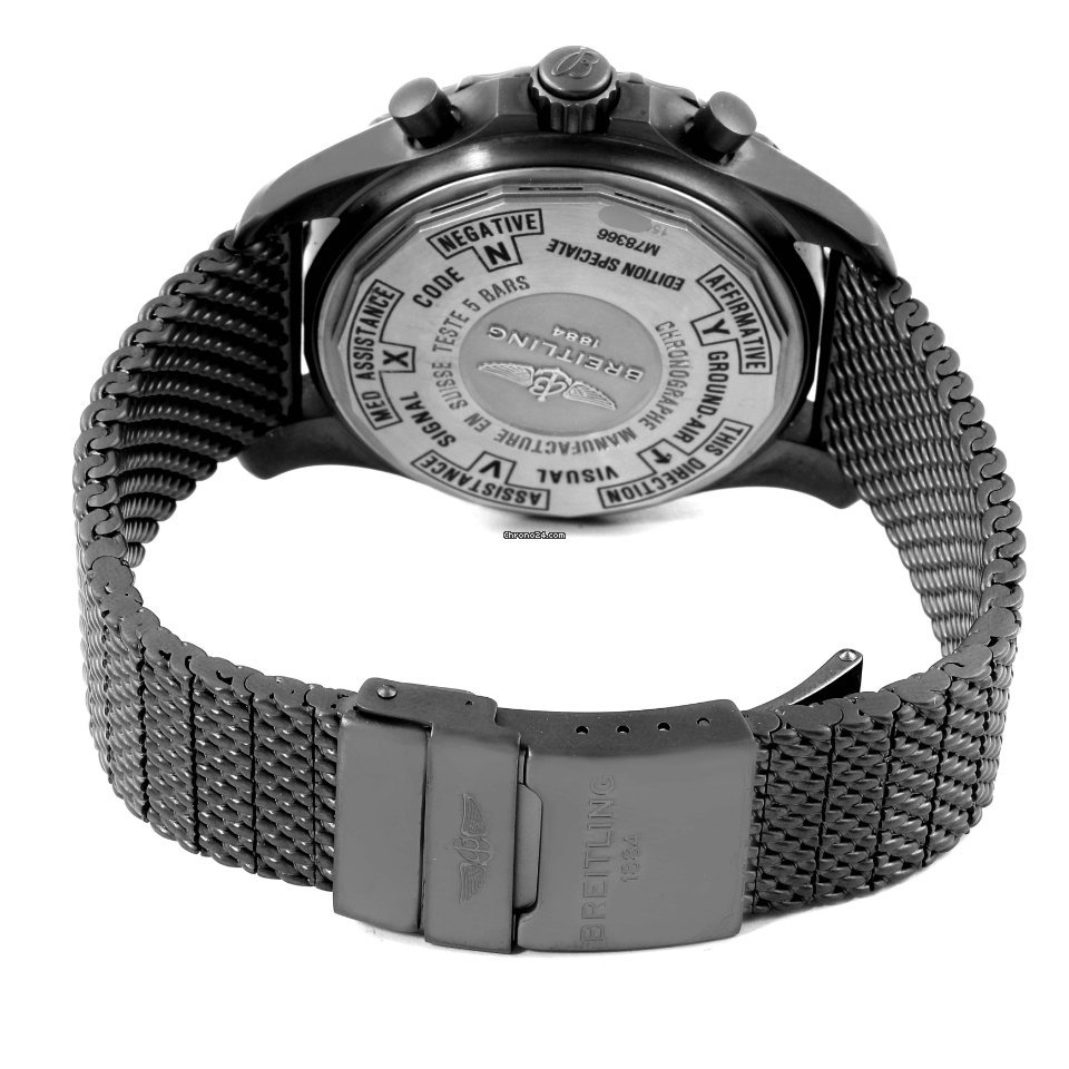 Breitling Chronospace Military Mens watch Unisex Quartz Steel M78366 7