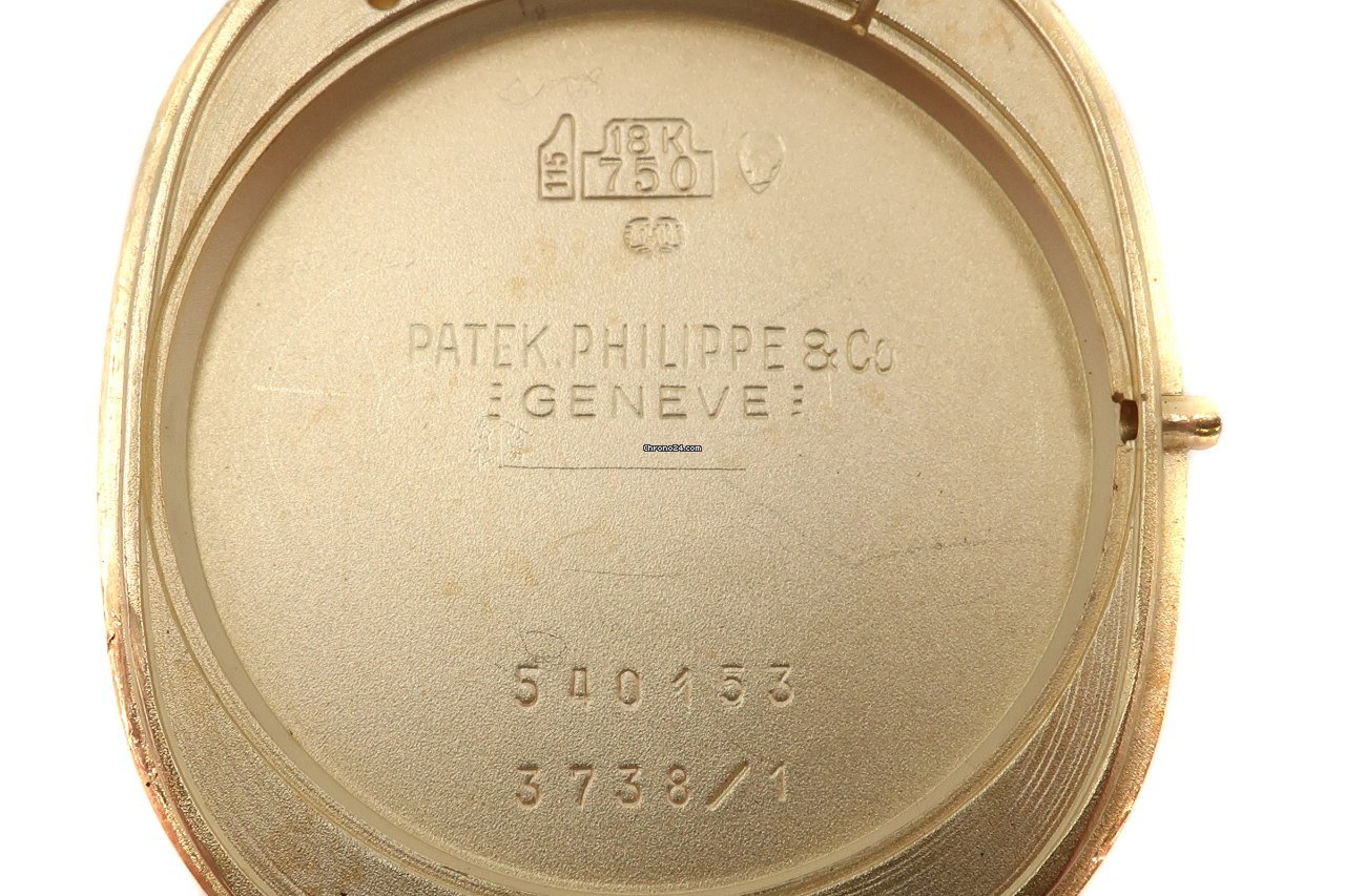 Patek Philippe Golden Ellipse Mens watch Unisex Automatic Yellow gold 3738 1 7