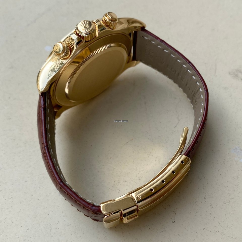 Rolex Daytona Mens watch Unisex Yellow gold Automatic 116518 7