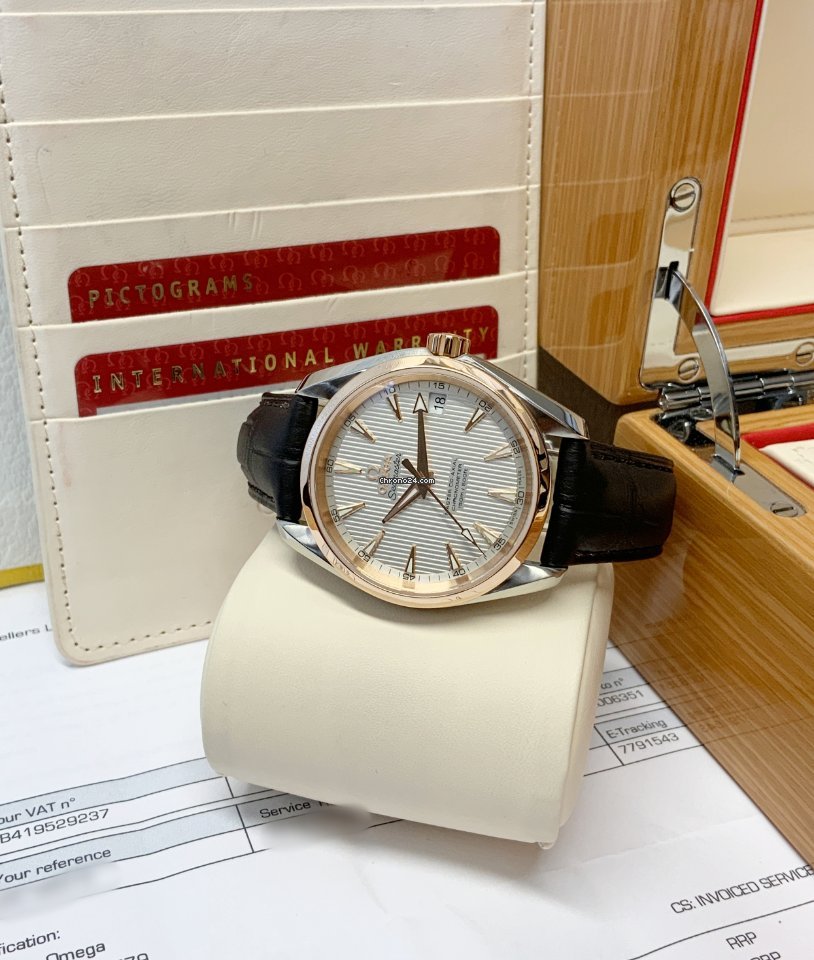 Omega Seamaster Aqua Terra Mens watch Unisex Automatic Gold Steel 231.23.39.21.02.001 7