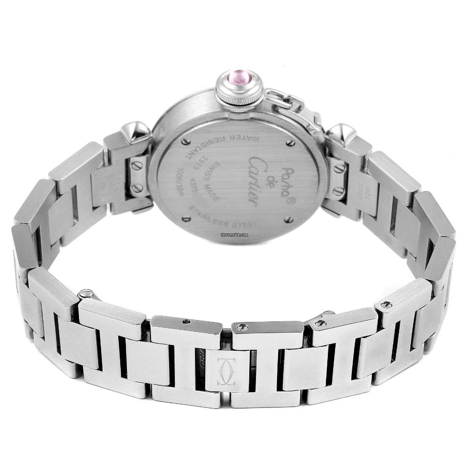 Cartier Pasha Womens watch Quartz Steel W3140008 7