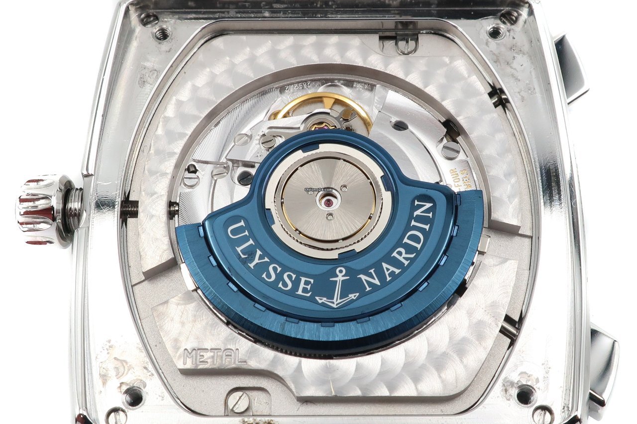 Ulysse Nardin Quadrato Dual Time Mens watch Unisex Automatic Steel 243-92 7