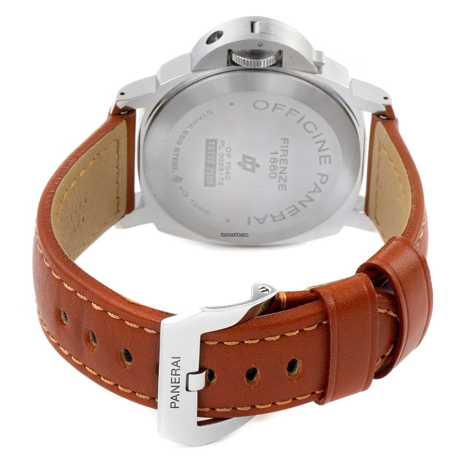 Panerai Luminor Marina Mens watch Unisex Manual winding Steel PAM01005 7