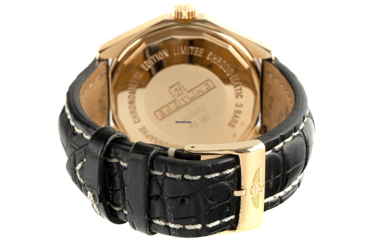 Breitling Chrono-Matic Mens watch Unisex Automatic Yellow gold H22360 7
