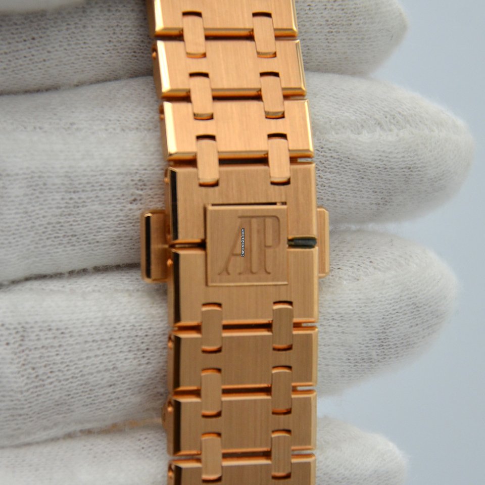 Audemars Piguet Royal Oak Lady Womens watch Automatic Rose gold 15451OR.ZZ.1256OR.02 7
