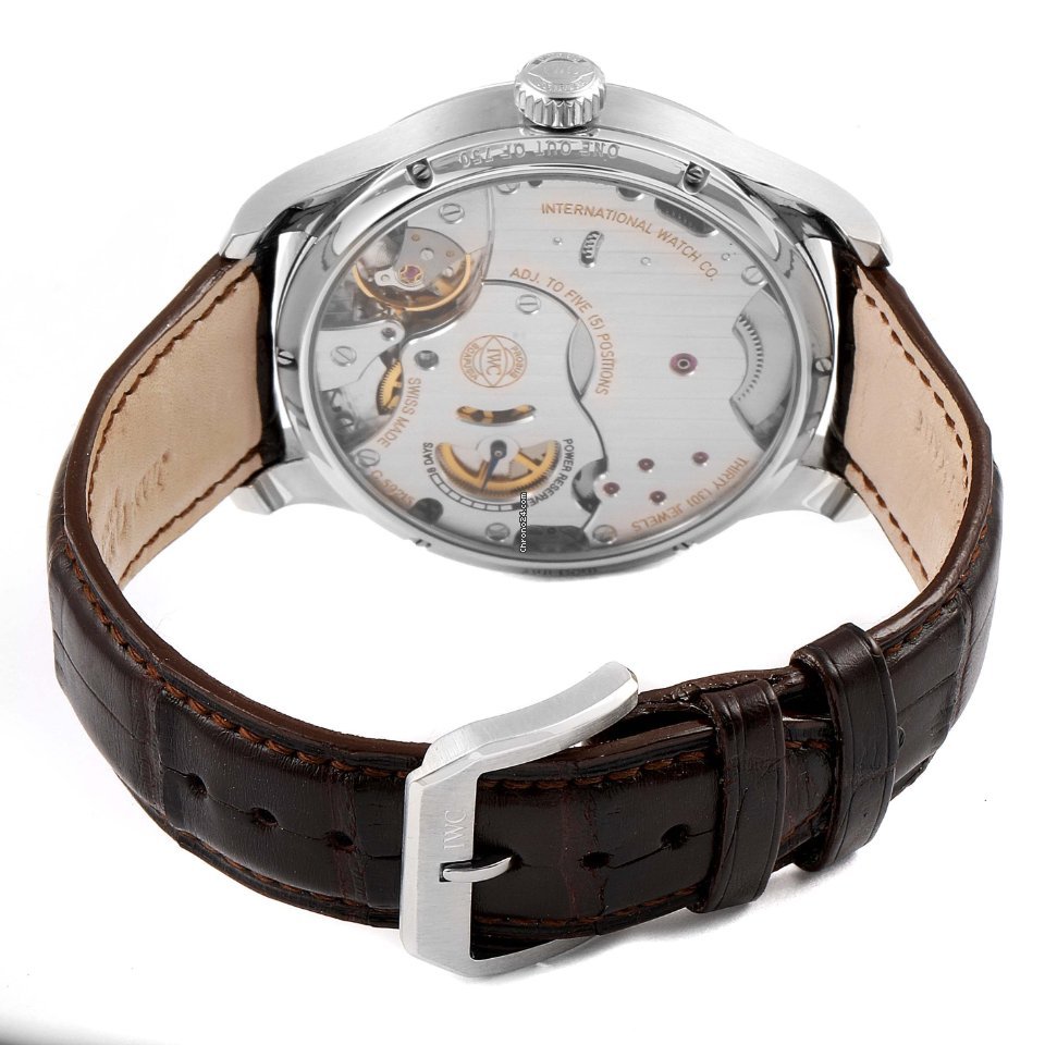 IWC Portuguese Hand-Wound Mens watch Unisex Manual winding Steel IW510205 7