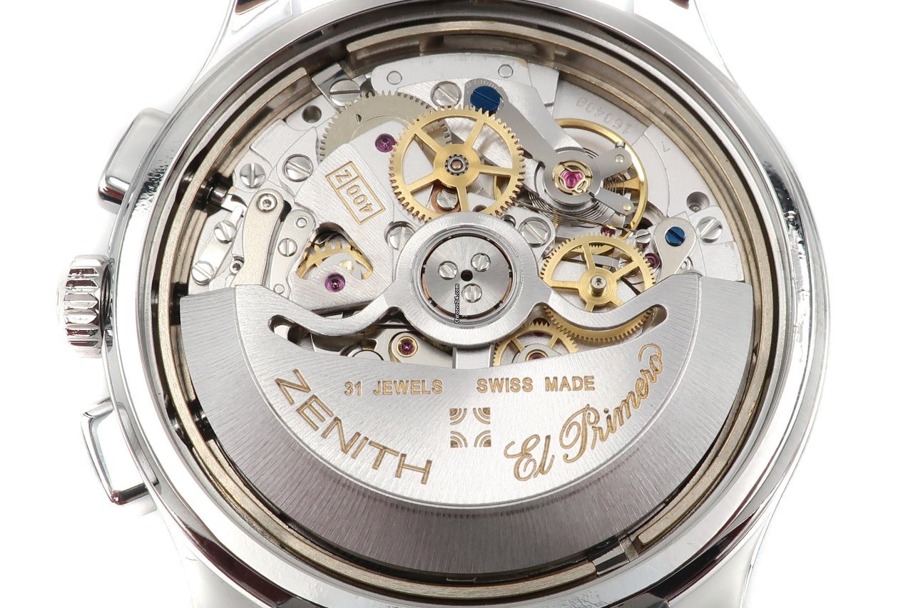 Zenith El Primero Chronograph Mens watch Unisex Automatic Steel 02.0501.400 7