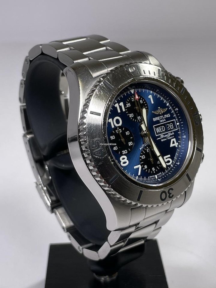 Breitling Superocean Chronograph Steelfish Mens watch Unisex Automatic Steel A13341 7