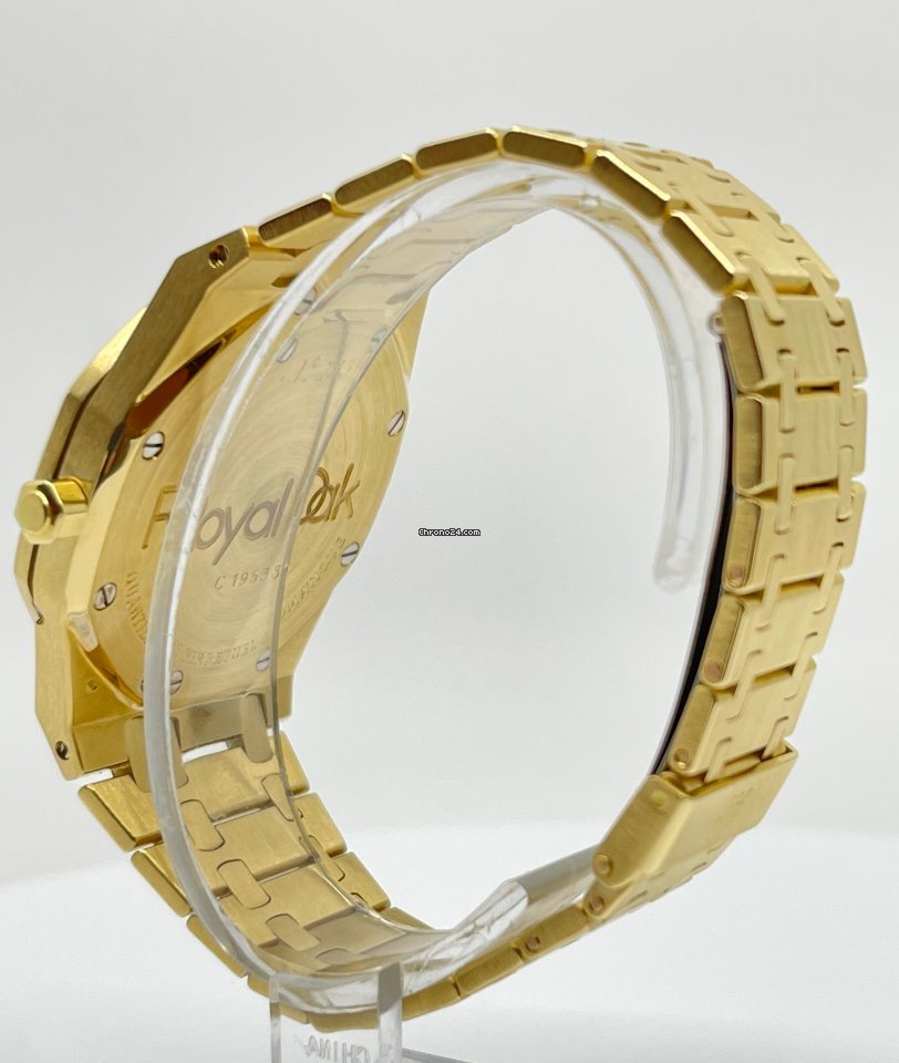 Audemars Piguet Royal Oak Perpetual Calendar Mens watch Unisex Automatic Yellow gold 25654BA 7
