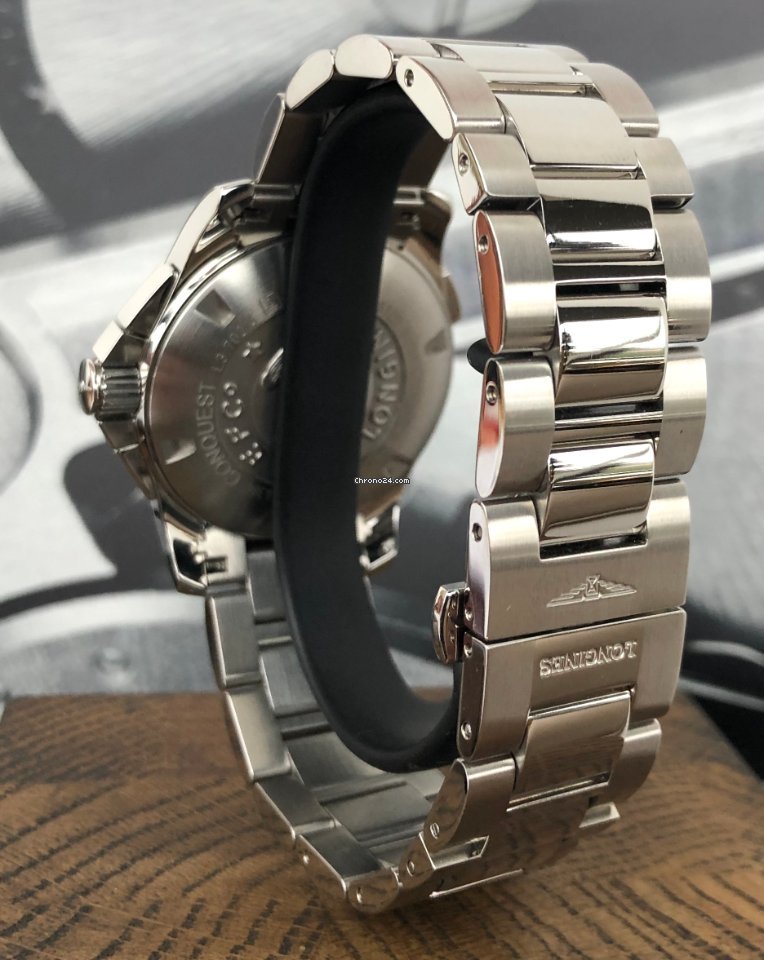 Longines Conquest Mens watch Unisex Quartz Steel L3.702.4.56.6 7