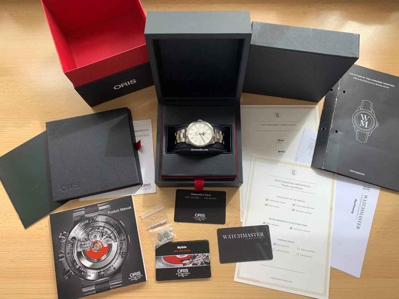 Oris Artix Complication Mens watch Unisex Automatic Steel 01 915 7643 4051-07 5 21 81FC 7