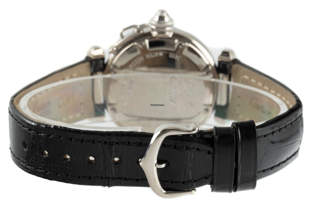 Cartier Pasha Womens watch Automatic White gold 2400 7