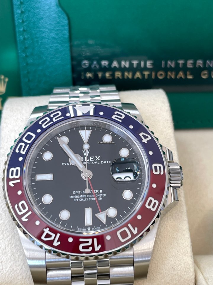 Rolex GMT-Master II Mens watch Unisex Steel Automatic 126710BLRO 7