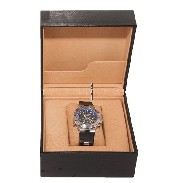 Bulgari Diagono Mens watch Unisex Automatic Steel GMT 40 S 7