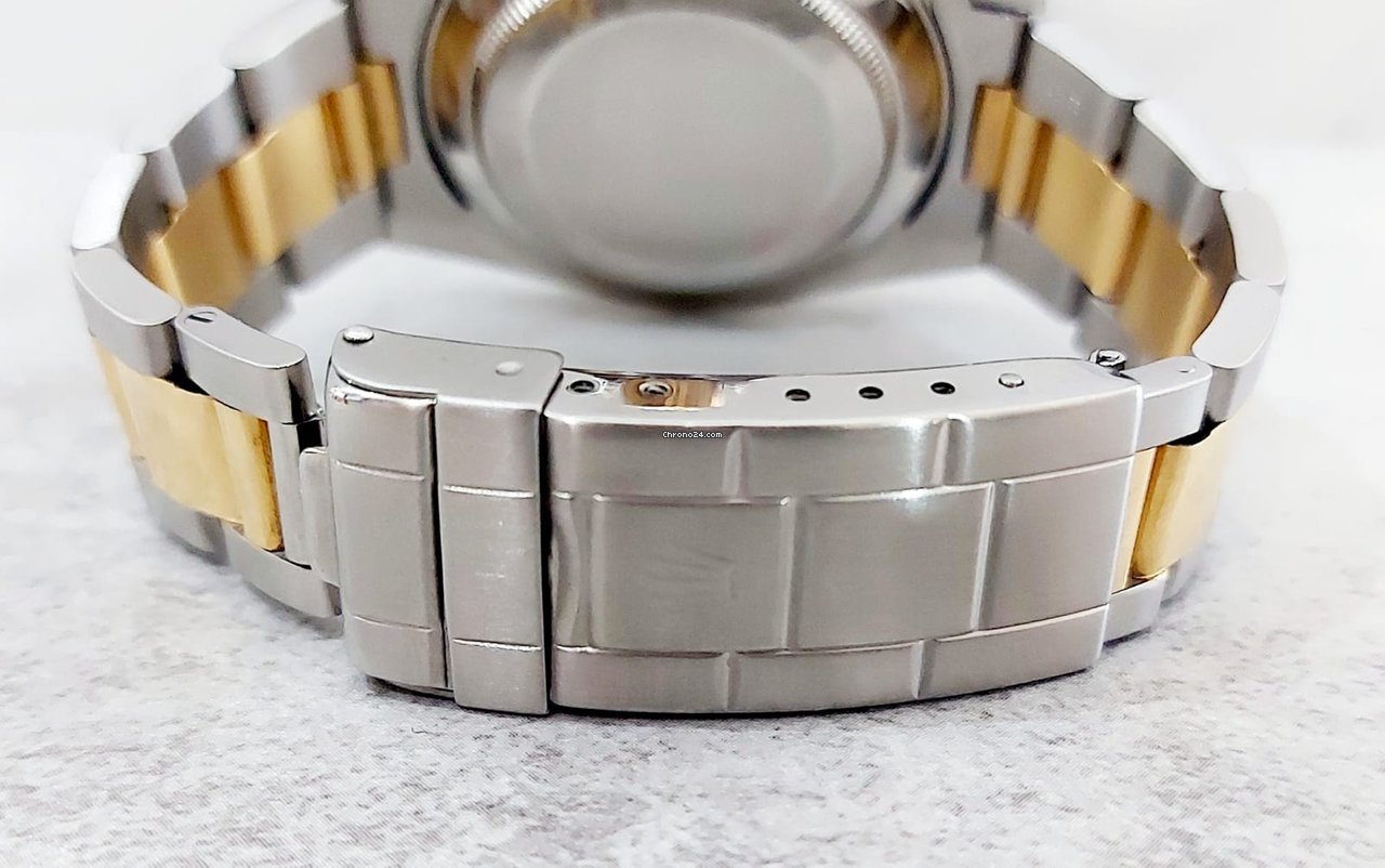 Rolex Submariner Date Mens watch Unisex Gold Steel Automatic 16613N Submariner 7