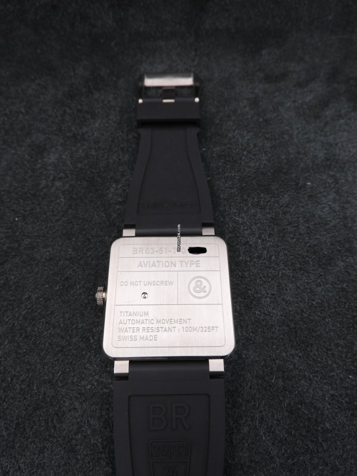 Bell & Ross BR 03-51 GMT Mens watch Unisex Automatic Titanium BR03-51GMT 7