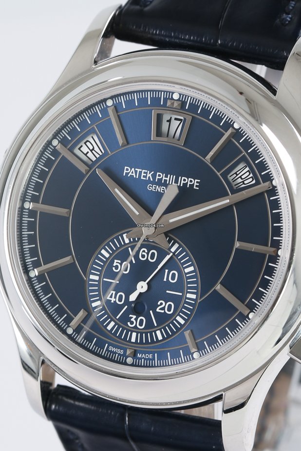 Patek Philippe Annual Calendar Chronograph Mens watch Unisex Automatic Platinum 5905P-001 7