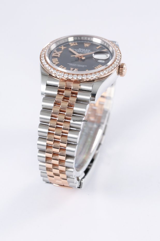 Rolex Datejust 36 Mens watch Unisex Gold Steel Automatic 126281 7
