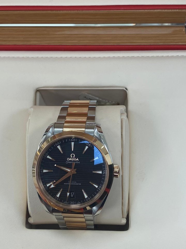 Omega Seamaster Aqua Terra Mens watch Unisex Automatic Gold Steel 220.20.41.21.06.001 7