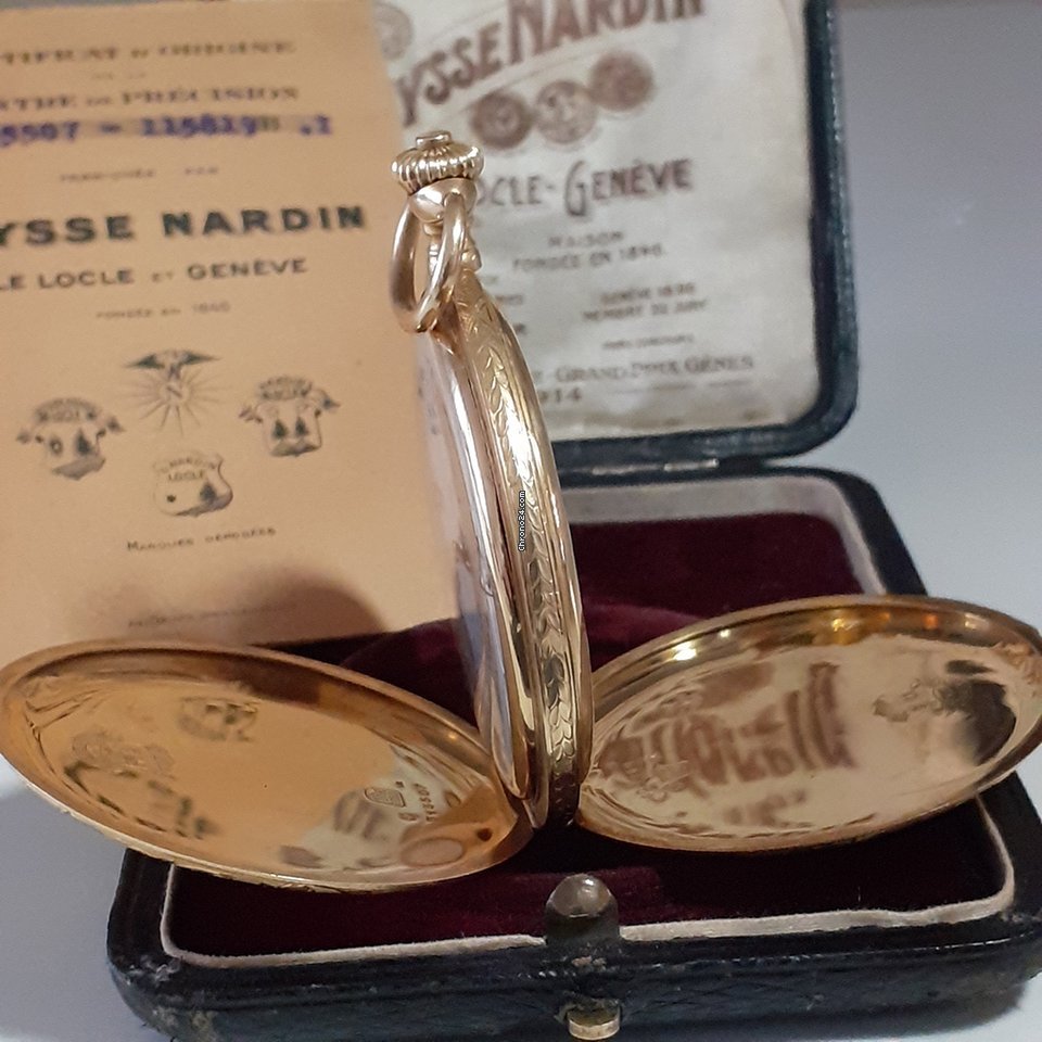Ulysse Nardin Mens watch Unisex Manual winding Yellow gold 115819 7