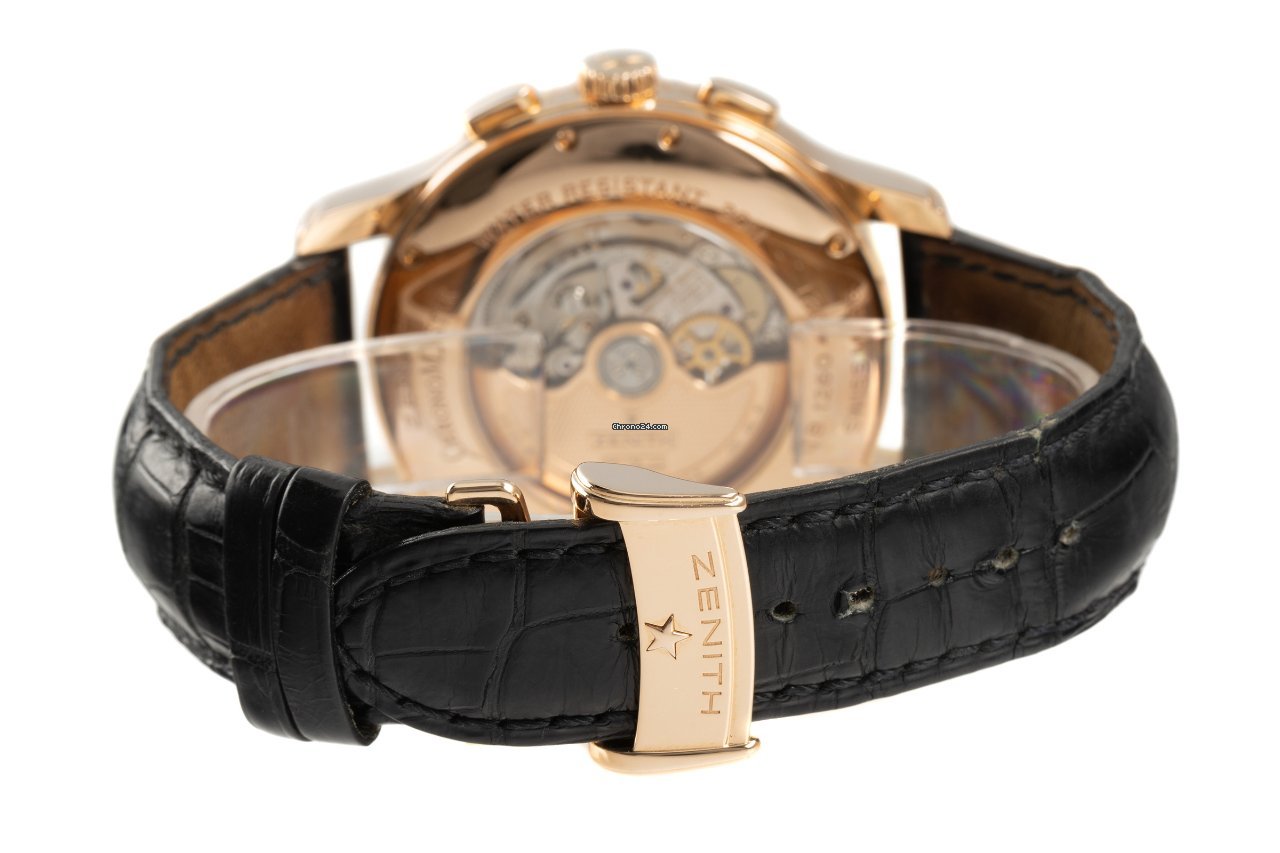 Zenith El Primero Chronomaster Mens watch Unisex Automatic Red gold 18.1260.4021 7