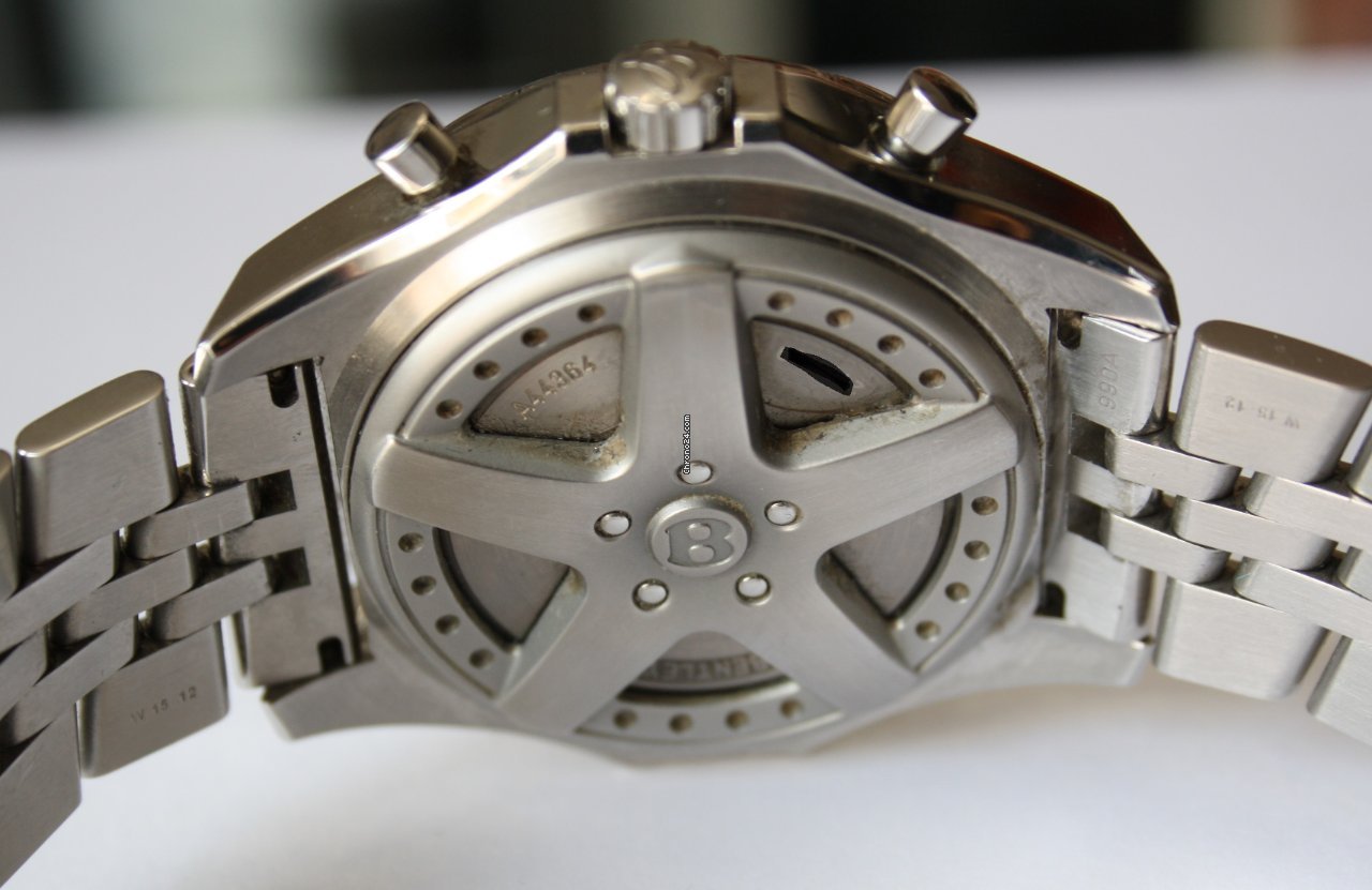 Breitling Bentley 6.75 Mens watch Unisex Automatic Steel A44364 7