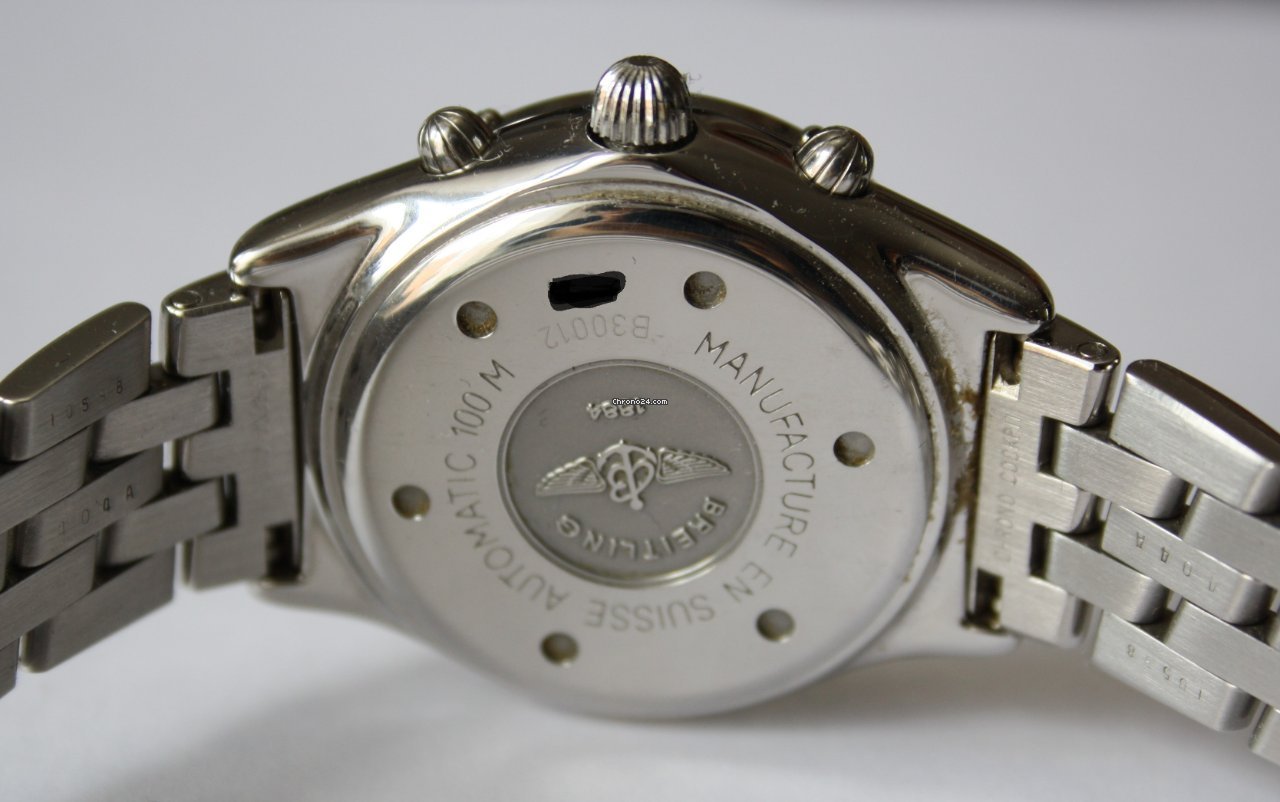 Breitling Chrono Cockpit Mens watch Unisex Automatic Steel B30012 7