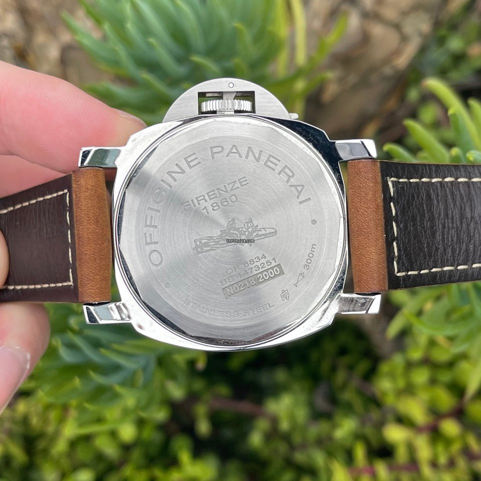 Panerai Special Editions Mens watch Unisex Manual winding Steel PAM 00390 7