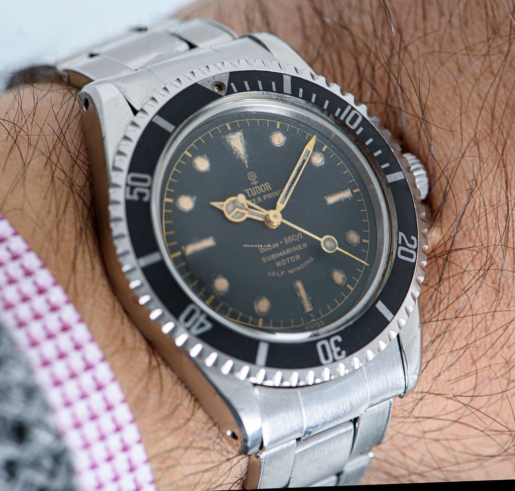 Tudor Submariner Mens watch Unisex Automatic Steel 7928 7