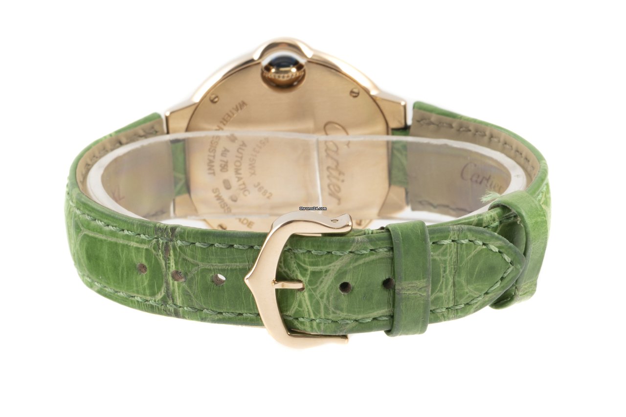 Cartier Ballon Bleu 33mm Womens watch Automatic Red gold WE902063 7