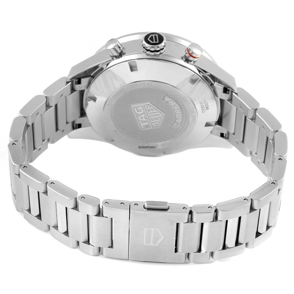 TAG Heuer Carrera Calibre 16 Mens watch Unisex Automatic Steel CV201AR.BA0715 7