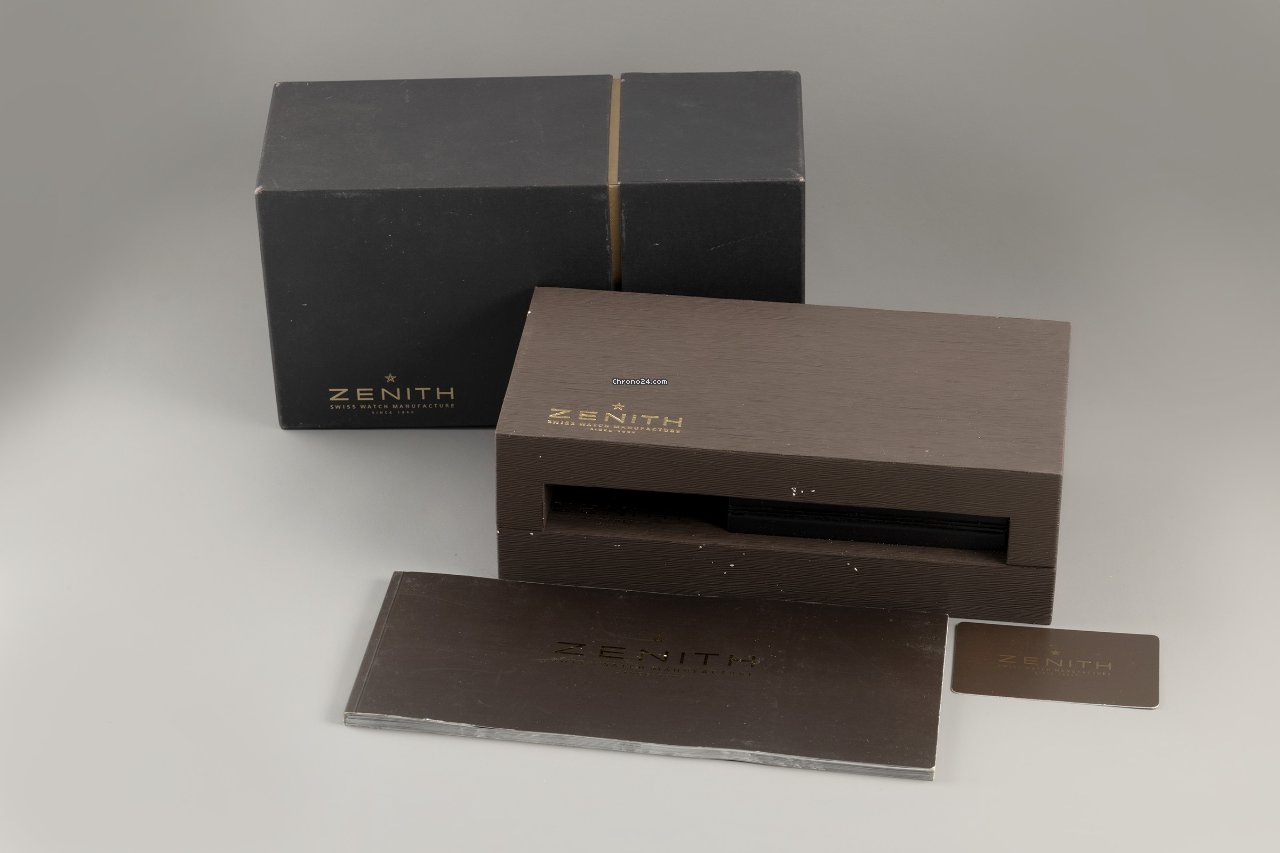 Zenith El Primero Chronograph Mens watch Unisex Automatic Steel 03.0510.4100 7
