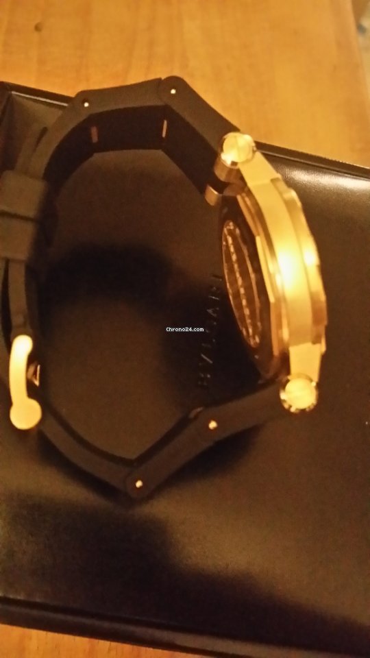 Bulgari Diagono Mens watch Unisex Automatic Yellow gold DP42BGVDSD 7