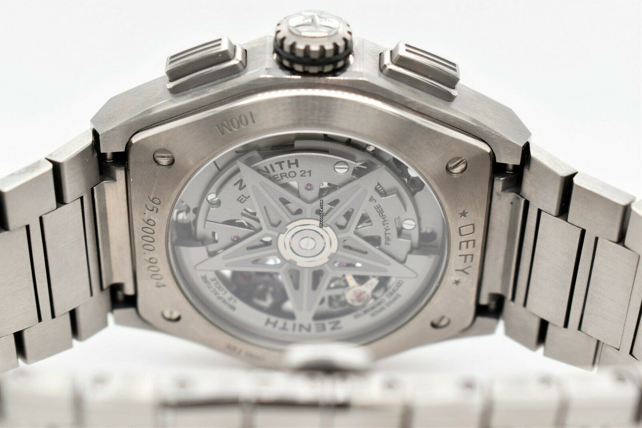 Zenith Defy El Primero Mens watch Unisex Automatic Titanium 95 7