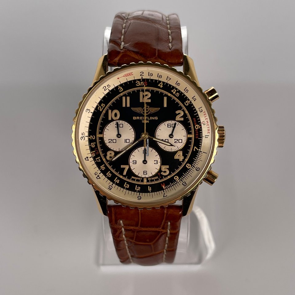 Breitling Navitimer Mens watch Unisex Yellow gold K30021 7