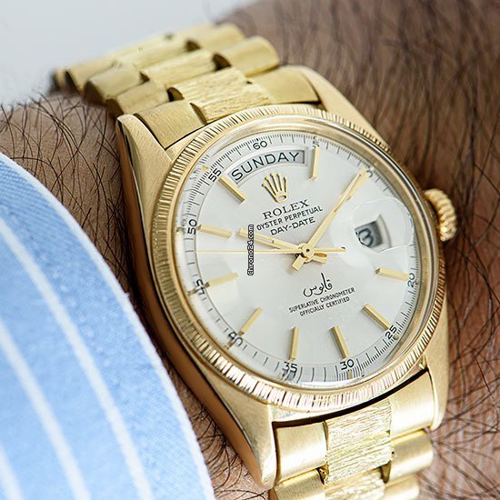 Rolex Day-Date 36 Mens watch Unisex Yellow gold Automatic 1807 7