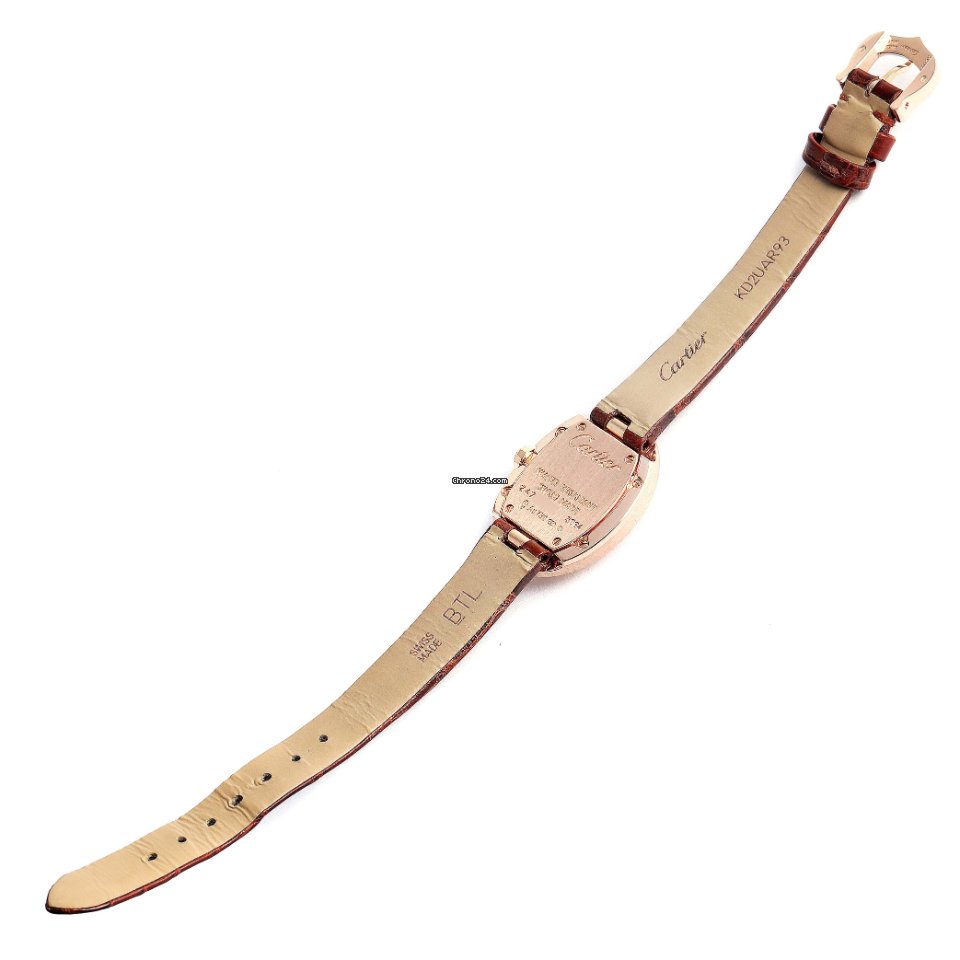 Cartier Baignoire Womens watch Quartz Rose gold W8000007 7