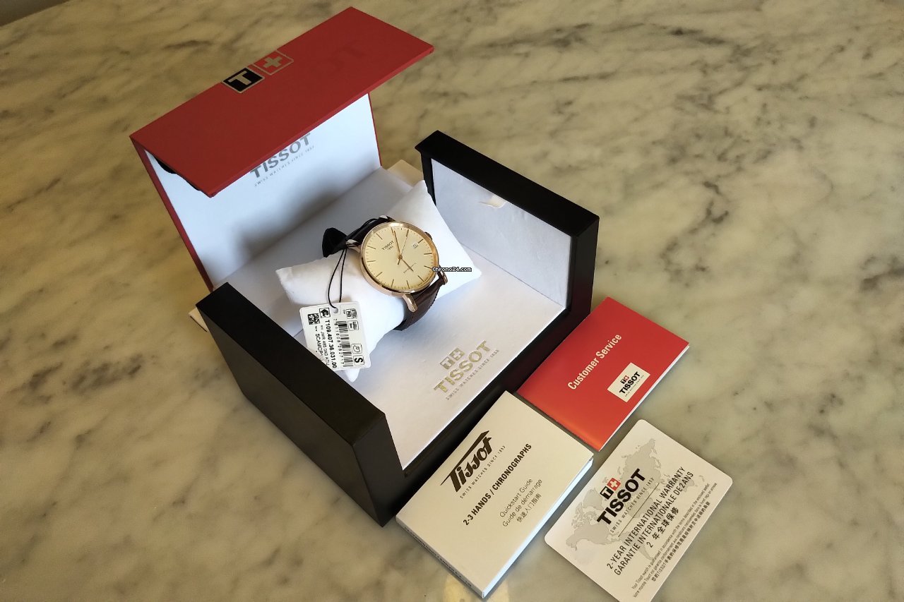 Tissot T-Classic Mens watch Unisex Automatic Steel T109.407.36.031.00 7