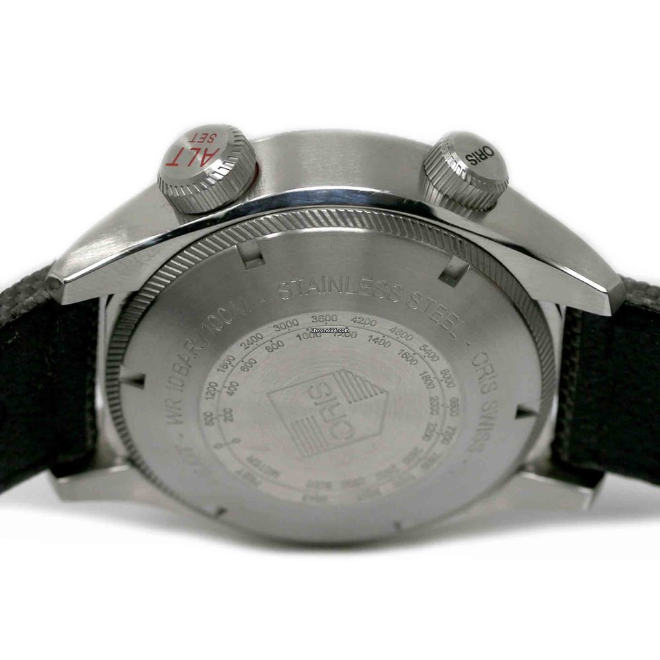 Oris Big Crown ProPilot Altimeter Mens watch Unisex Automatic Steel 01 733 7705 4134-Set 5 23 17FC 7