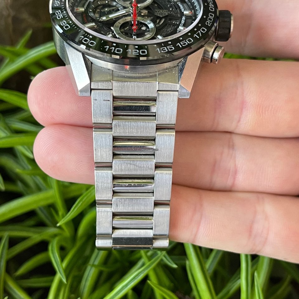 TAG Heuer Carrera Calibre HEUER 01 Mens watch Unisex Automatic Steel CAR2A1W-0 7