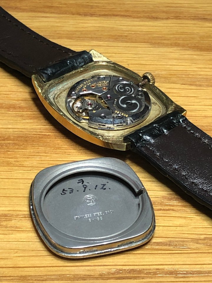 Ulysse Nardin Mens watch Unisex Manual winding Yellow gold P 8140 7