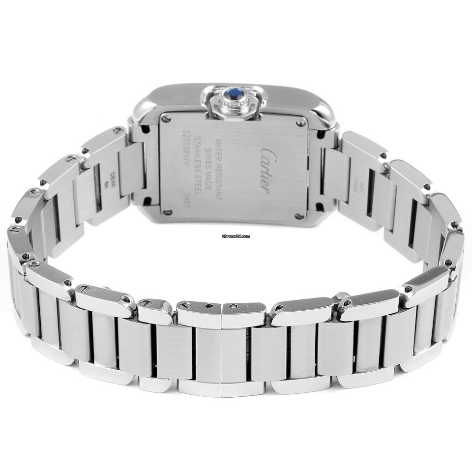 Cartier Tank Anglaise Womens watch Quartz Steel W5310022 7