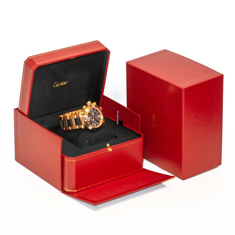 Cartier Pasha Seatimer Mens watch Unisex Automatic Rose gold W301980M  3066 7
