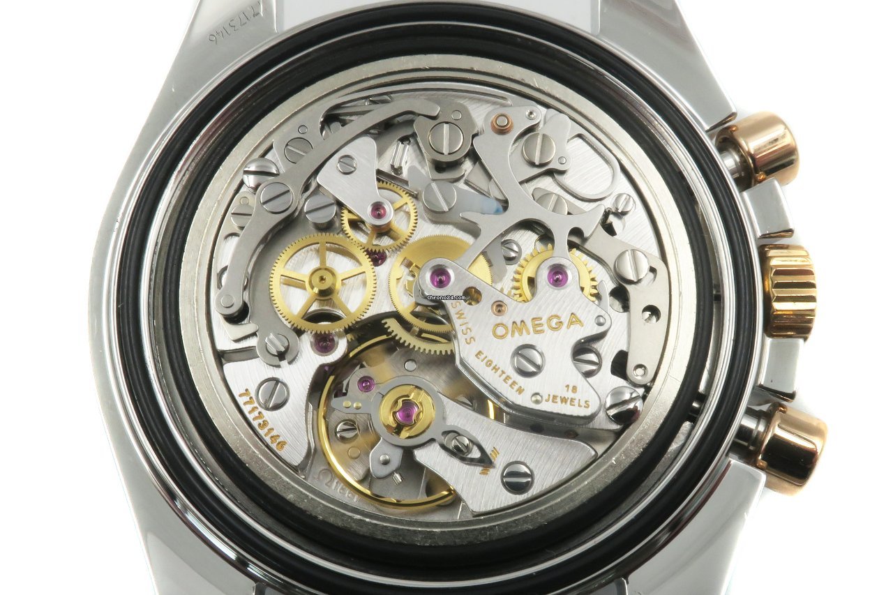 Omega Speedmaster Professional Moonwatch Mens watch Unisex Manual winding Gold Steel 3366.51.00 7