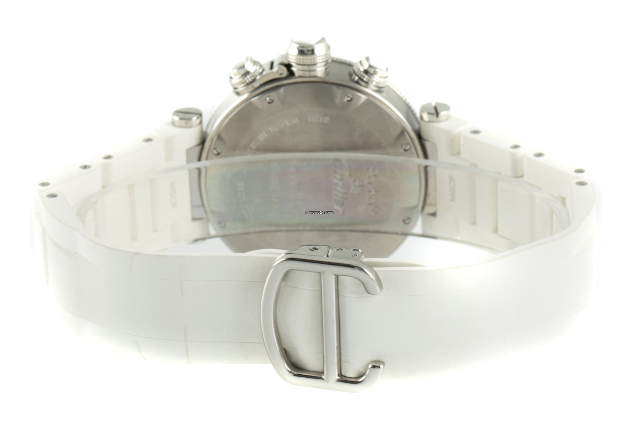 Cartier Pasha Seatimer Womens watch Quartz Steel 3129 7