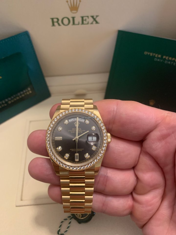 Rolex Day-Date 36 Mens watch Unisex Yellow gold Automatic 128348RBR 7