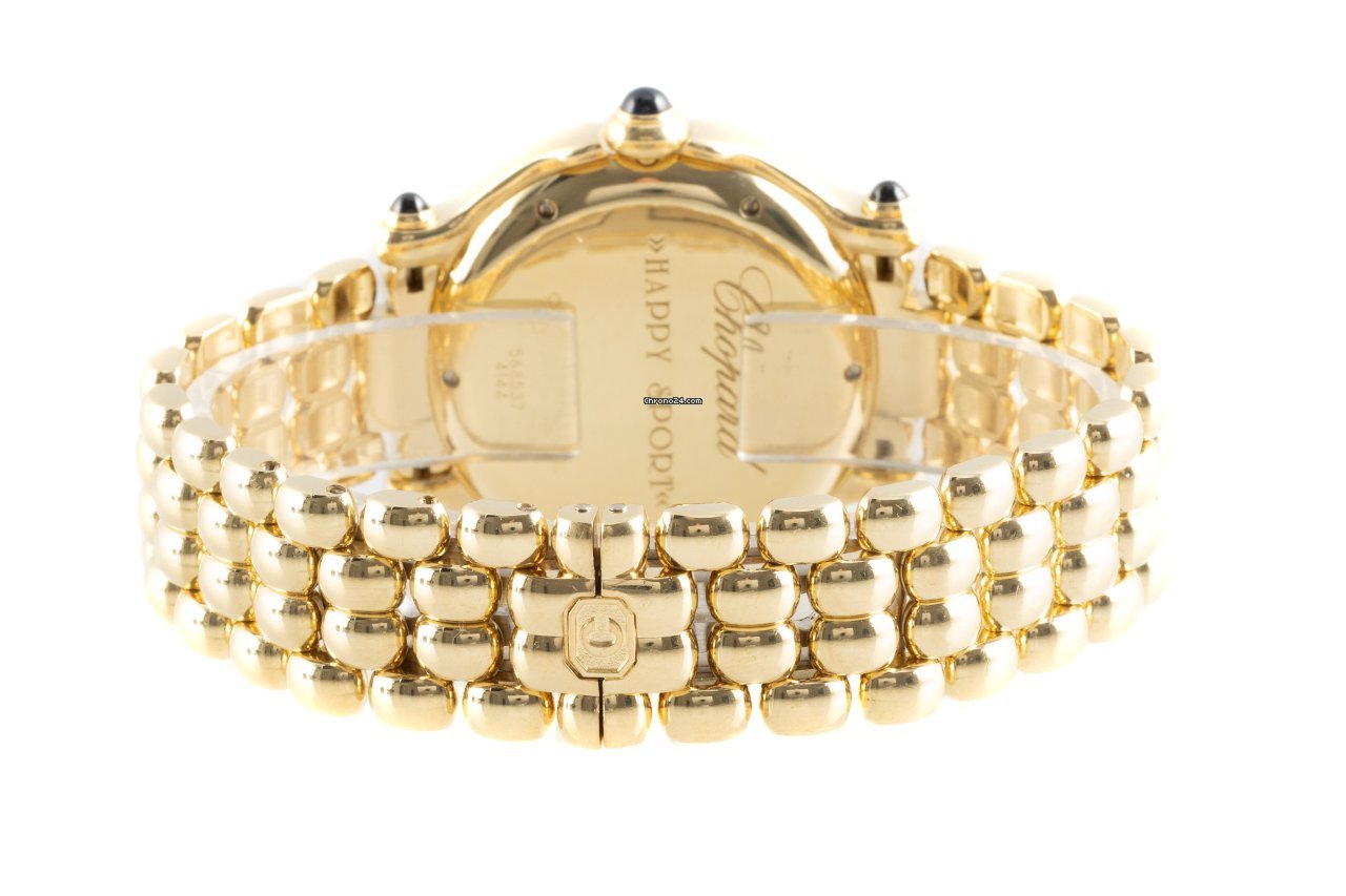 Chopard Happy Sport Womens watch Quartz Yellow gold 27 6137-23 7
