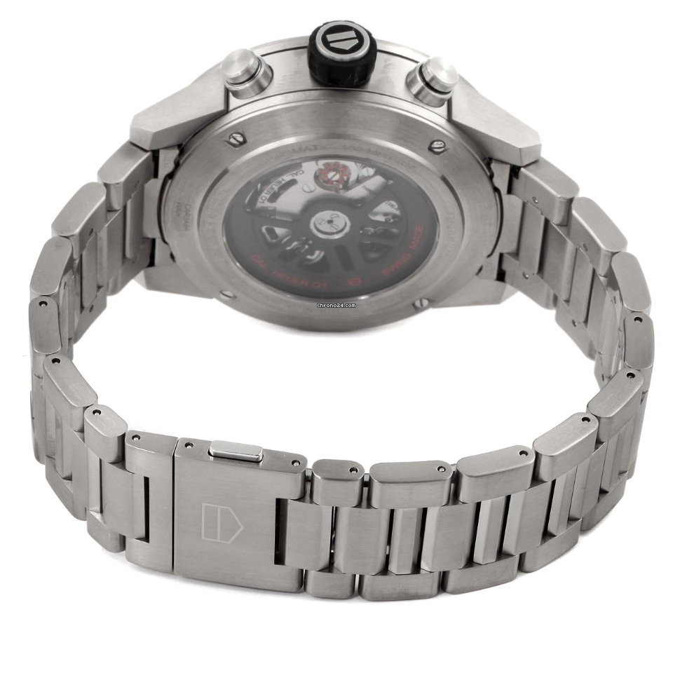 TAG Heuer Carrera Calibre HEUER 01 Mens watch Unisex Automatic Titanium CAR2A8A.FT6072 7
