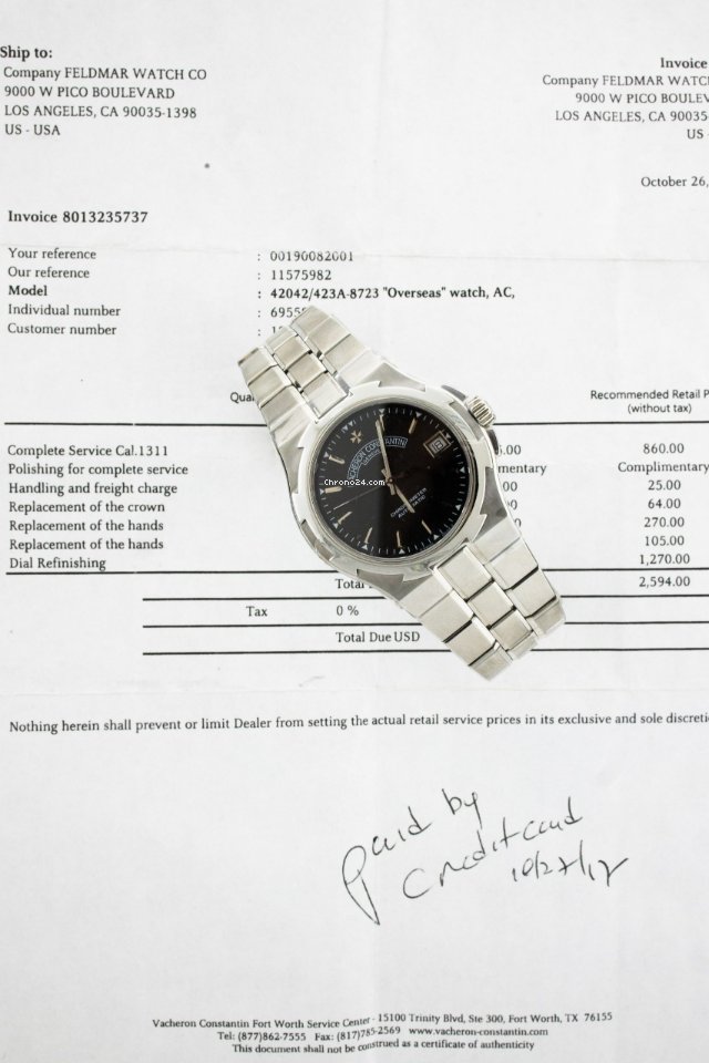Vacheron Constantin Overseas Automatic Steel 42042 423A-8723 7